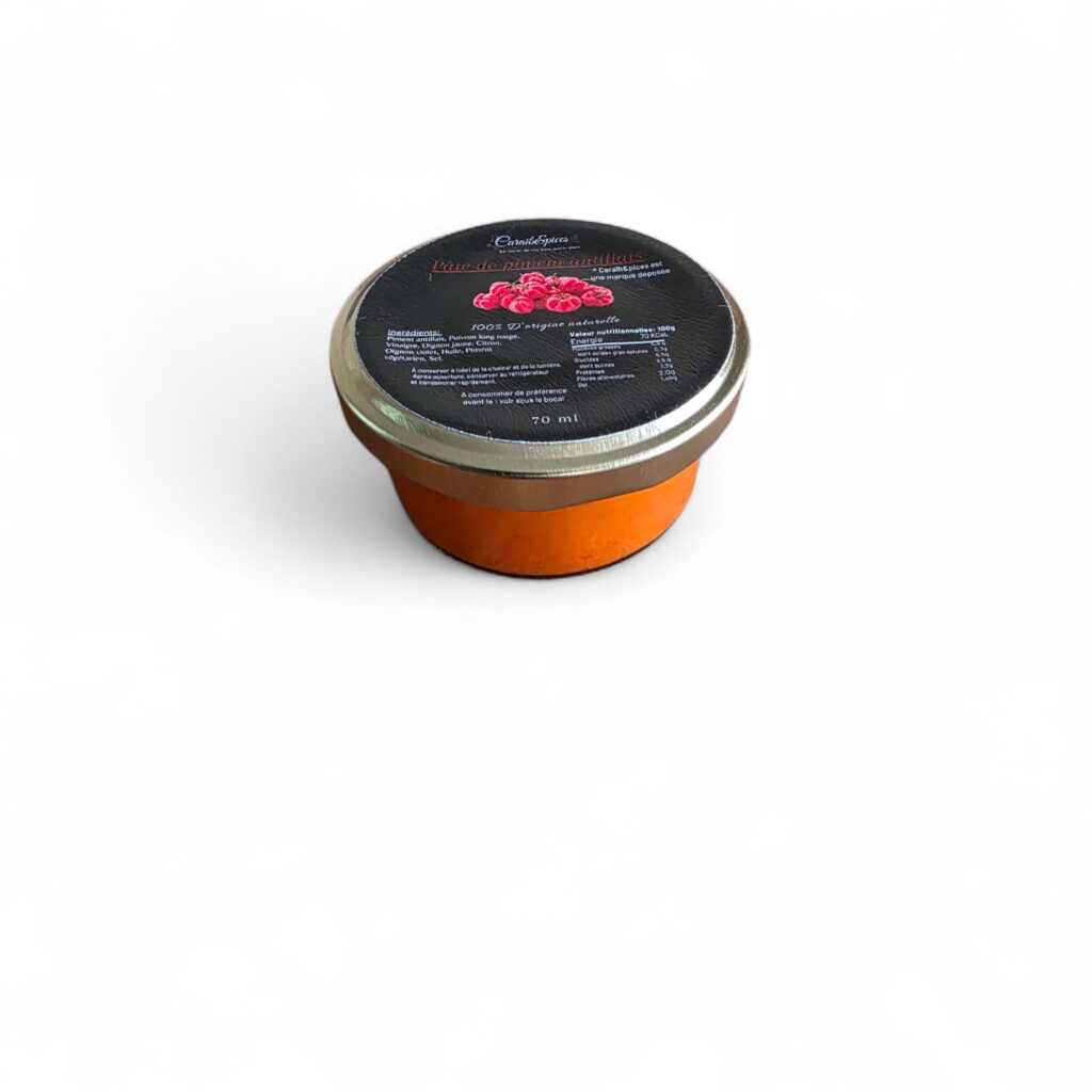 Pâte de piment antillais 70 ml